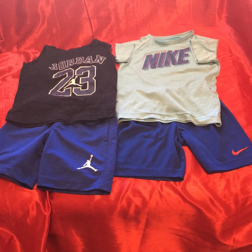 Air Jordan and Nike Short Set